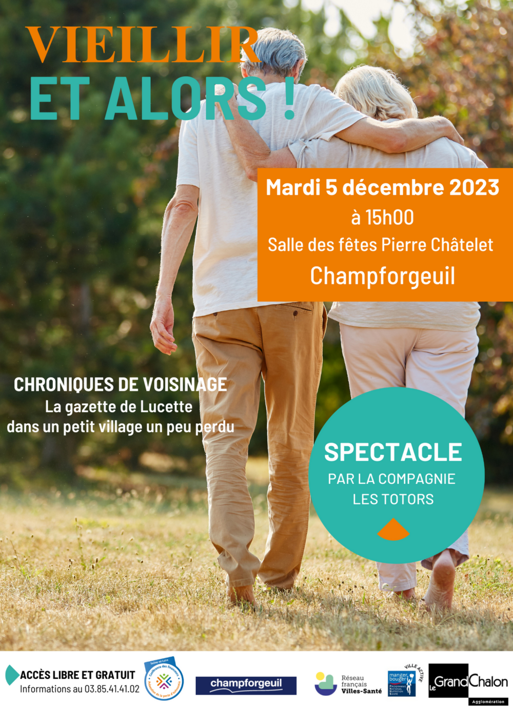 Spectacle « Vieillir et alors ! »