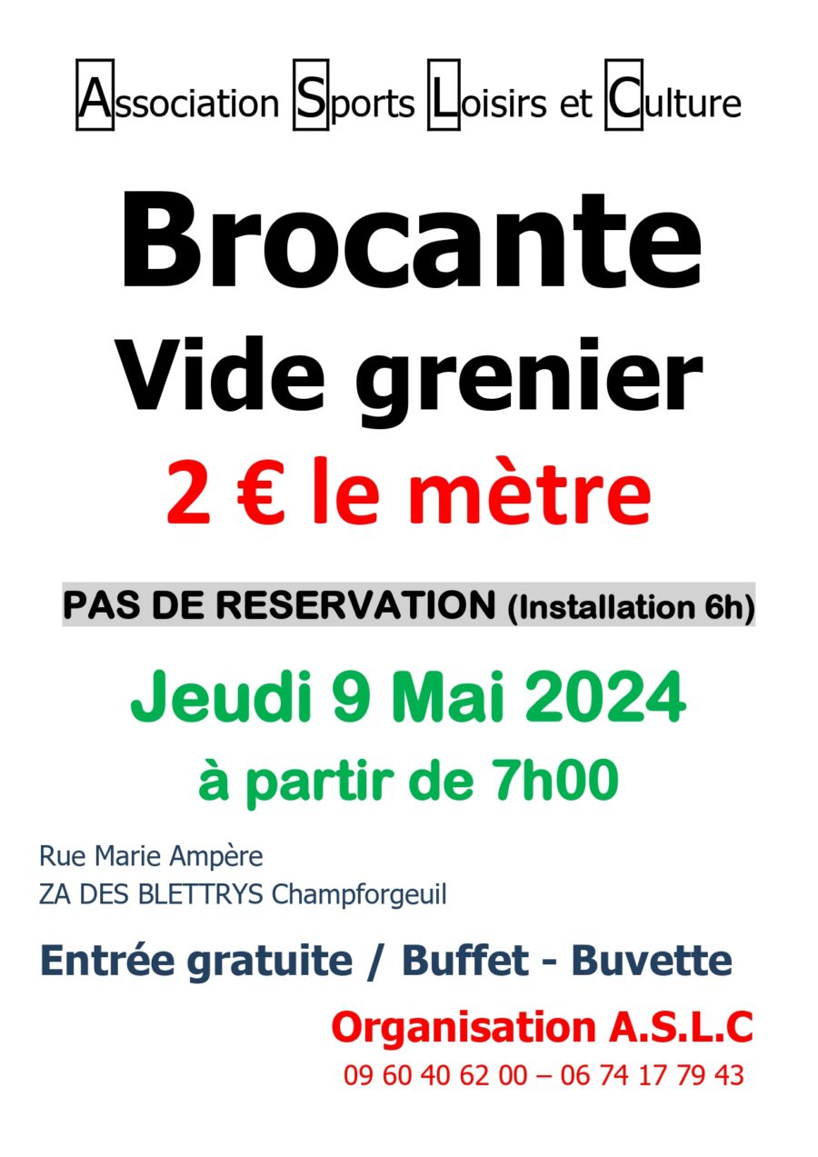 Brocante ASLC