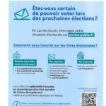Inscriptions électorales jusqu’au 3 mai inclus