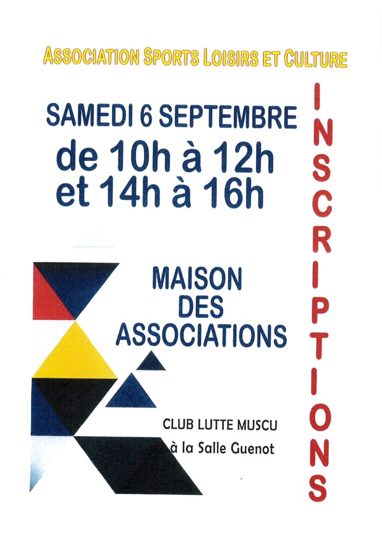 Inscriptions ASLC